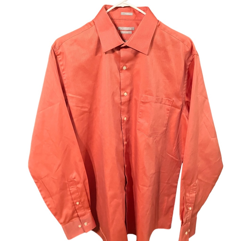 VAN HEUSEN MENS DRESS SHIRT SIZE 16 34/35